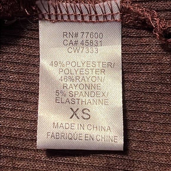 Chaser Love Rib Tie Front Hi-lo Sweater Duster Purple XS - Picture 8 of 9